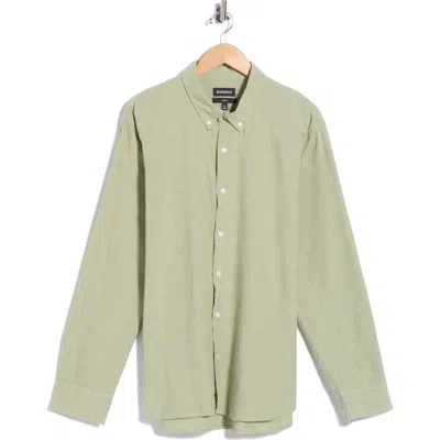 Bonobos Everyday Pinstripe Button Front Shirt In Blue