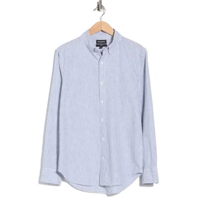 Bonobos Everyday Slim Fit Cotton & Linen Long Sleeve Button-down Shirt