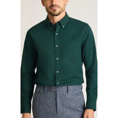 Bonobos Everyday Slim Fit Cotton Button-down Oxford Shirt In Green