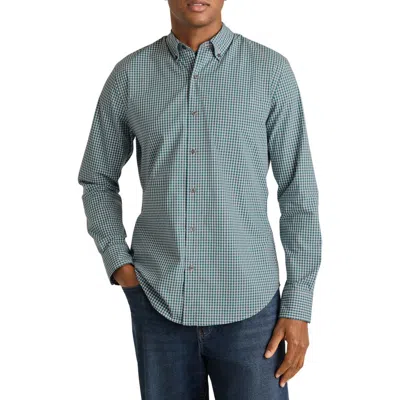 Bonobos Everyday Slim Fit Gingham Stretch Button-down Oxford Shirt In Blue