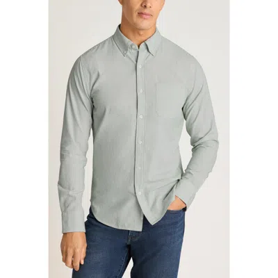 Bonobos Everyday Slim Fit Striped Cotton Seersucker Shirt In Green
