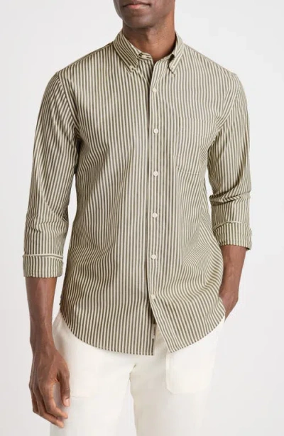 Bonobos Everyday Slim Fit Striped Shirt In Neutral