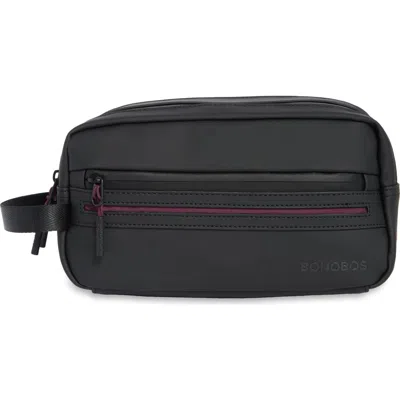 Bonobos Faux Leather Dopp Kit In Black
