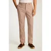 Bonobos Flat Front Stretch Cotton Herringbone Chinos In Neutral
