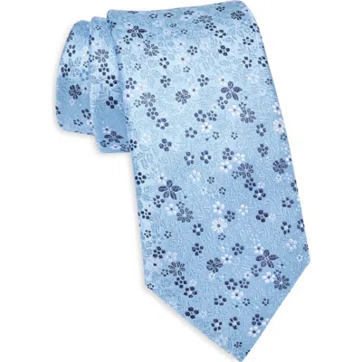 Bonobos Floral Silk Jacquard Satin Tie In Pink