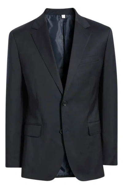 Bonobos Jetsetter Slim Fit Black Stretch Wool Suit Jacket In Animal Print