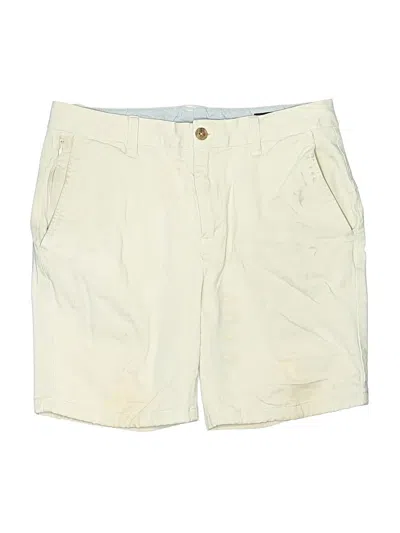 Pre-owned Bonobos Khaki Shorts In Ivory