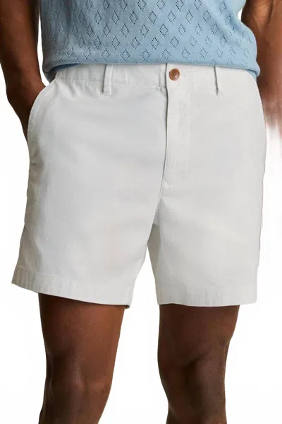 Bonobos Lightweight Chino Shorts In Oyster White/grey
