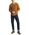 BONOBOS MEN'S GEOFFREY LONG SLEEVE CREWNECK GRAPHIC SWEATSHIRT