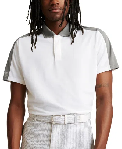 Bonobos Men's Pique Tour Stripe Polo Shirt In White