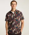 BONOBOS MEN'S SLIM-FIT RIVIERA LEOPARD GRAPHIC SHIRT