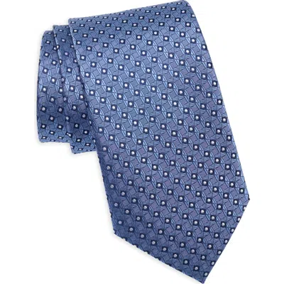 Bonobos Neat Print Silk Tie In Blue