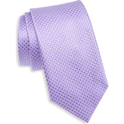Bonobos Neat Print Silk Tie In Lavender