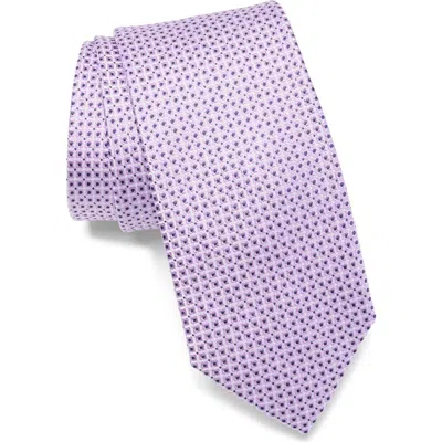 Bonobos Neat Silk Tie In Lilac