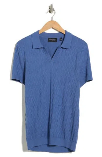 Bonobos One Fit Knit Polo In Blue