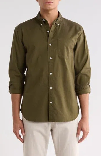 Bonobos Oxford Slim Fit Long Sleeve Shirt In Green