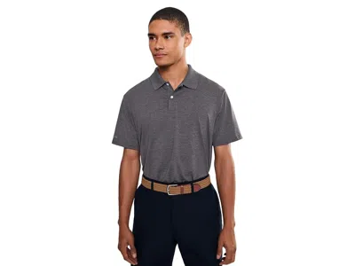 Bonobos Performance Golf Polo Men's Clothing Heather Charcoal: Sm, Polyester/spandex In Red