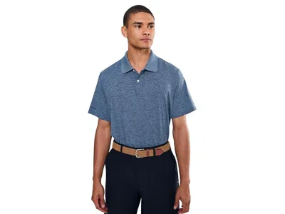 Bonobos Performance Golf Polo Men's Clothing Heather Denim Blue: Sm, Polyester/spandex