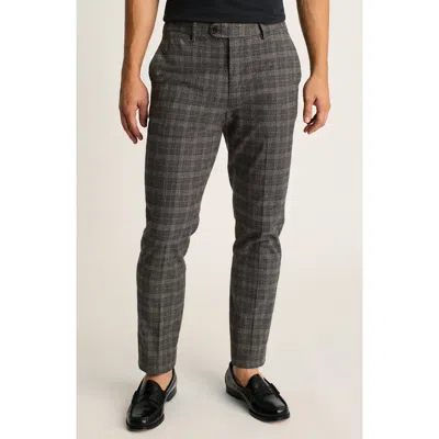 Bonobos Primo Slim Fit Yarn Dyed Plaid Chinos In Titan Plaid