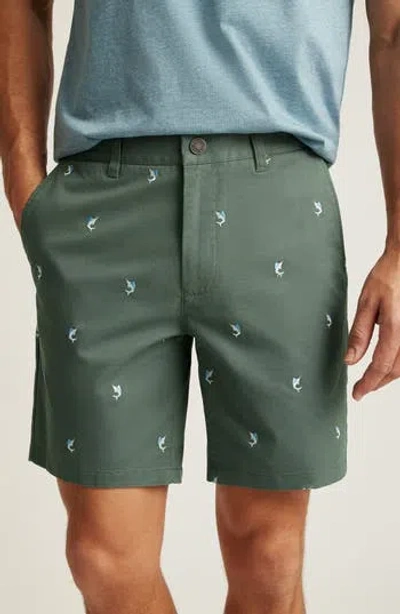 Bonobos Riodered Chino Shorts In Green