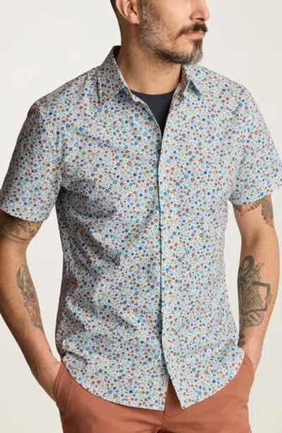 Bonobos Riviera Floral Short Sleeved Stretch Cotton Shirt In Multi