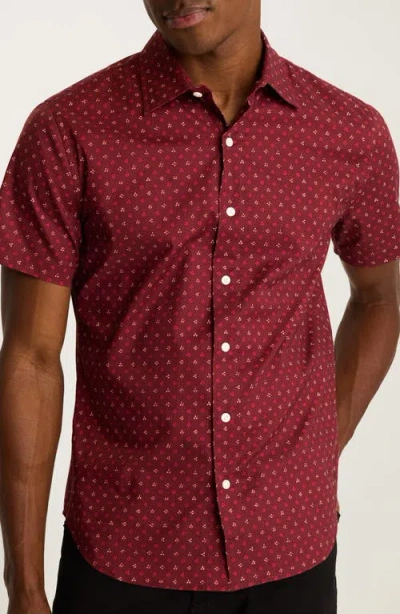 Bonobos Riviera Floral Slim Fit Short Sleeve Button-up Shirt In Norman Floral C3