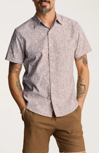 Bonobos Riviera Slim Fit Animal Print Short Sleeve Button-up Shirt
