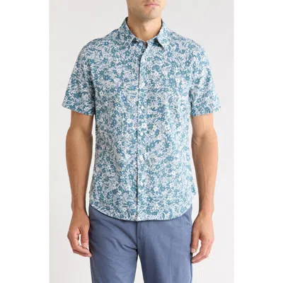 Bonobos Slim Fit Cotton & Linen Button-up Shirt In Avignon Floral C38