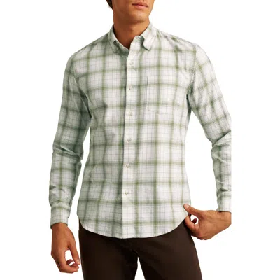 Bonobos Slim Fit Plaid Lightweight Stretch Flannel Button-down Shirt In Tadley Plaids