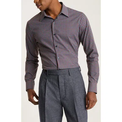 Bonobos Slim Fit Tech Check Performance Button-up Shirt In Ingram Plaid V4 C10