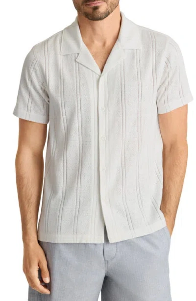 Bonobos Stretch Pointelle Cabana Shirt In Animal Print