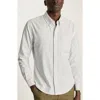 Bonobos Stripe Stretch Oxford Button-down Shirt In White
