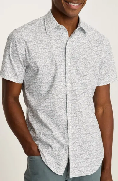 Bonobos Tech Performance Short Sleeve Button-up Shirt In New York New York V7 C4