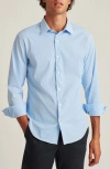 Bonobos Tech Slim Fit Gingham Check Performance Button-up Shirt
