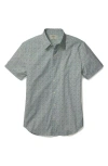 Bonobos Tech Slim Fit Palm Print Short Sleeve Button-up Shirt