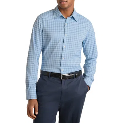 Bonobos Tech Slim Fit Plaid Performance Button-up Shirt In Blue