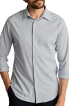 Bonobos Tech Slim Fit Solid Button-up Shirt In Gray