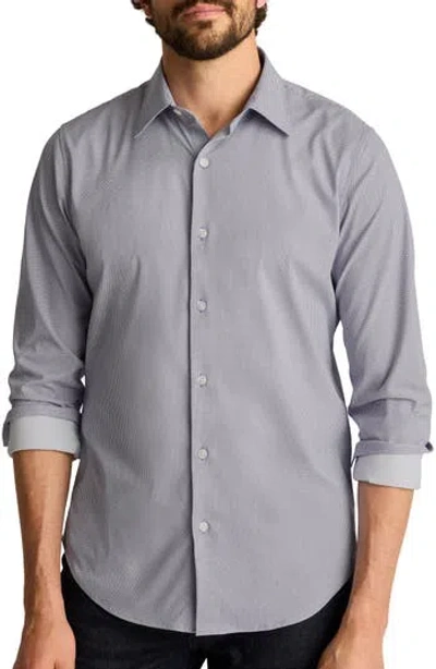 Bonobos Tech Slim Fit Solid Button-up Shirt In Gray