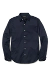 Bonobos Tech Slim Fit Solid Navy Performance Button-down Shirt In Blue