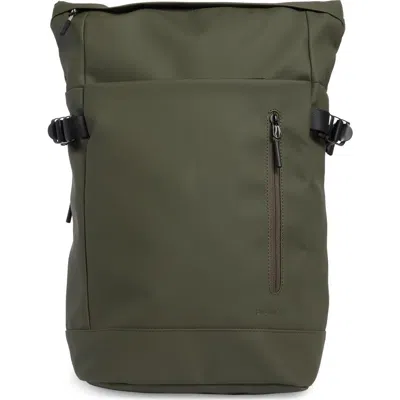 Bonobos Textured Rubberized Backpack In Olive