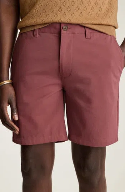 Bonobos The 2.0 Chino Shorts In Burgundy