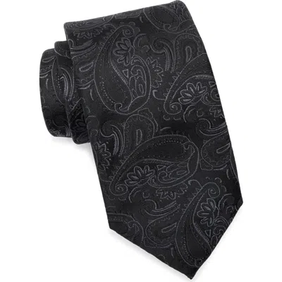 Bonobos Tonal Paisley Silk Tie In Gray