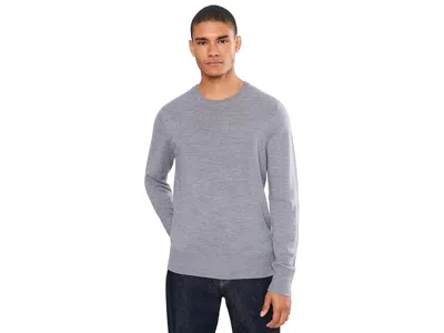 Bonobos Washable Merino Crew Neck Sweater Men's Sweater Light Grey Heather: Md, Wool In Gray
