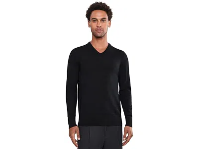 Bonobos Washable Merino V-neck Sweater Men's Sweater Black: Md, Wool