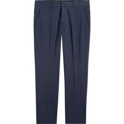 Bonobos Weekday Warrior Check Flat Front Stretch Cotton Dress Pants In Tuesday Blue Small Glen Check