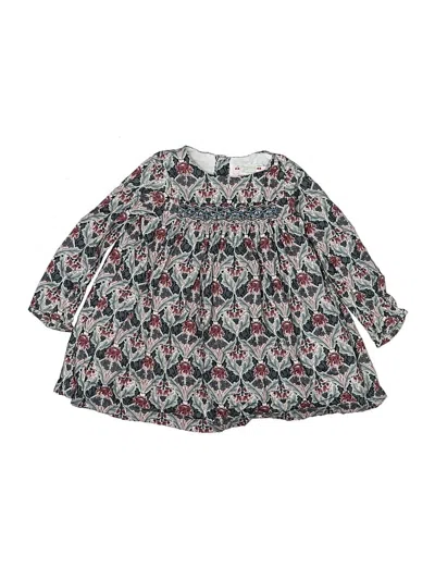 Pre-owned Bonpoint Kids' 3/4 Sleeve Blouse In Gray