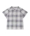 Bonpoint A Short Sleeved Shirt In Gray