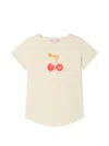 Bonpoint Aada Cherry-print T-shirt In Neutral