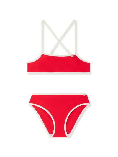 Bonpoint Kids' Admirative Bikini In Red