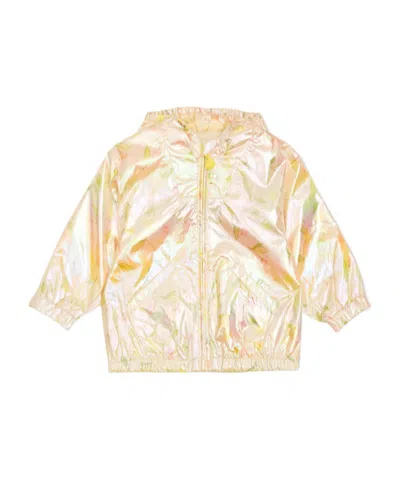 Bonpoint Kids' Alana Floral Hooded Jacket In Neutral
